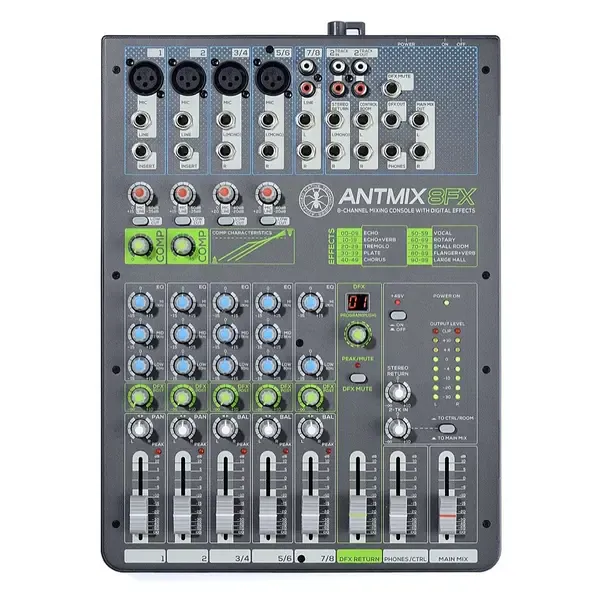 Аналоговый микшер Ant AntMix 8FX