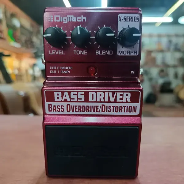 Педаль эффектов для бас-гитары DigiTech X-Series Bass Overdrive/Distortion China 2020