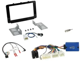 Radioset Lenkradadapter Doppel DIN Autoradio für Toyota Hilux 2016-2020