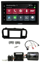 Blaupunkt DAB Bluetooth USB Lenkrad 2DIN Autoradio für Toyota Proace Citroen Jum