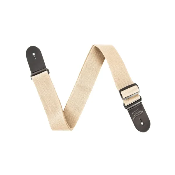 Fame Cotton Khaki Gitarrengurt, Hochwertig, Komfortabel, Langlebig