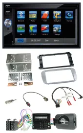 Blaupunkt SD Bluetooth 2DIN MP3 USB Lenkrad Autoradio für Ford Galaxy C-Max Focu