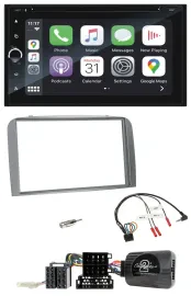 Blaupunkt USB DAB Bluetooth 2DIN TMC Lenkrad Navigation für Alfa Romeo 147 GT 20