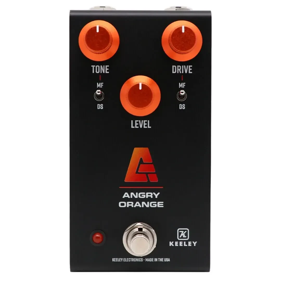 Педаль эффектов для электрогитары Keeley Angry Orange Distortion/Fuzz Effects Pedal