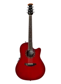 Электроакустическая гитара Ovation 2771AX-CCB The Timeless Collection Balladeer Deep Contour Cherry Cherry Burst