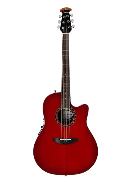 Электроакустическая гитара Ovation 2771AX-CCB The Timeless Collection Balladeer Deep Contour Cherry Cherry Burst