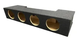 Atrend A219-65CPQS Empty Quad 6.5" Sealed Subwoofer Enclosures