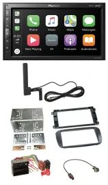 Автомагнитола Pioneer 2-DIN, USB, Bluetooth, DAB, MP3 для Ford C-Max/Galaxy/Focus (с 2007)