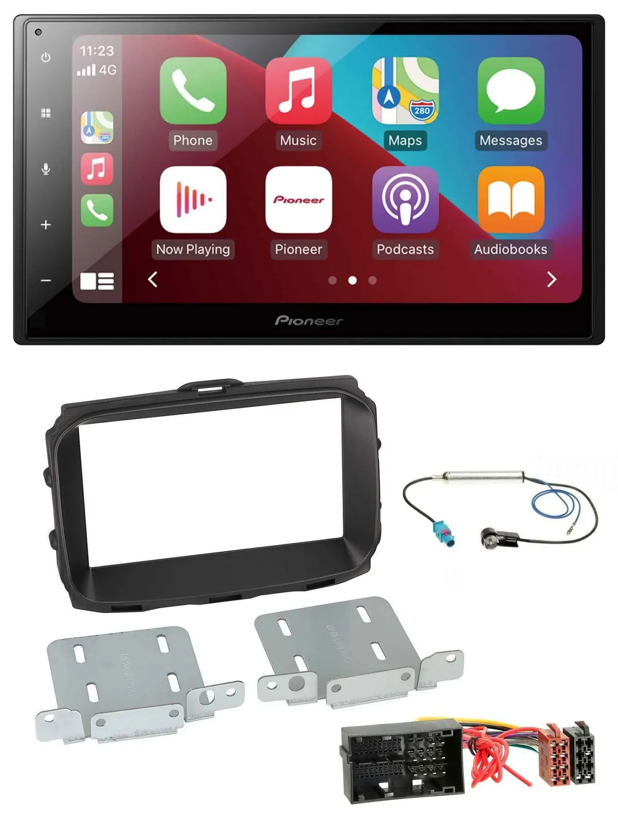 Автомагнитола для Alfa Romeo Giulietta 940 (рестайлинг) Pioneer 2DIN, DAB, Bluetooth, USB, MP3