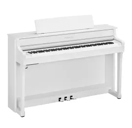 Цифровое пианино Yamaha CLP-845WH белый с банкеткой