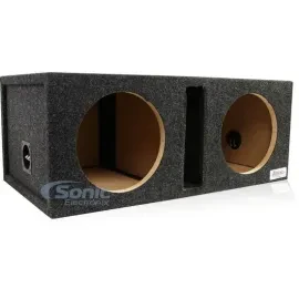 Atrend 10DQV 10" Pro Series Dual Vented Unloaded Subwoofer Enclosure