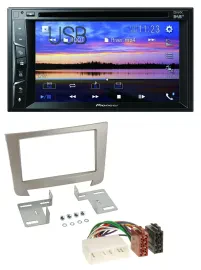 Автомагнитола для SsangYong Rexton (с 2013) Pioneer 2-DIN Bluetooth USB DVD DAB