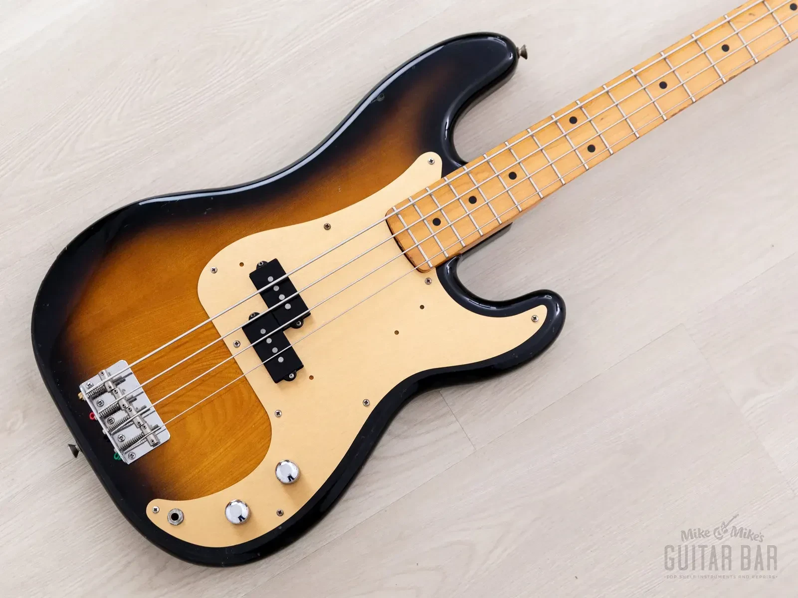 1982 Fender JV Precision Bass ‘57 Vintage Reissue PB57-70 Ash Body, Japan MIJ