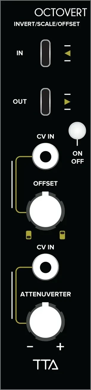 Модульный студийный синтезатор Tiptop Audio Octovert CV Processor