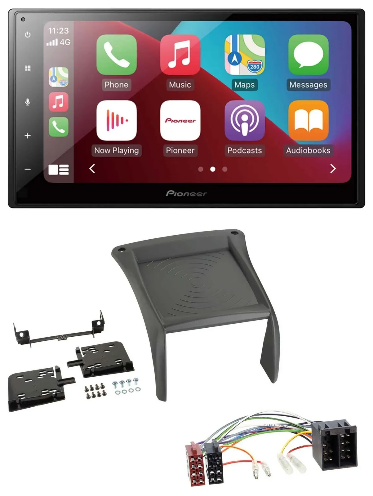 Pioneer USB MP3 DAB 2DIN Bluetooth Autoradio für Fiat Ducato (2002-2006)