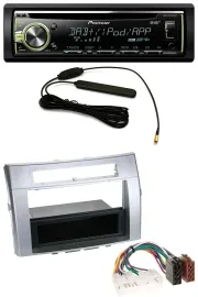 Автомагнитола для Toyota Corolla Verso (2004–2009) Pioneer MP3 USB CD DAB AUX серебристая