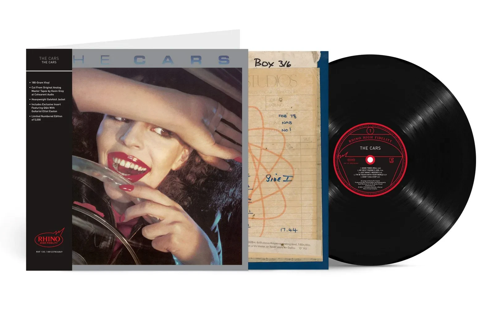 Виниловая пластинка The Cars – The Cars (Релиз 2025)