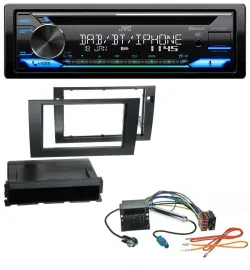 JVC Bluetooth MP3 USB DAB CD Autoradio für Audi A4 01-08 B6 B7 Symphony Quadlock