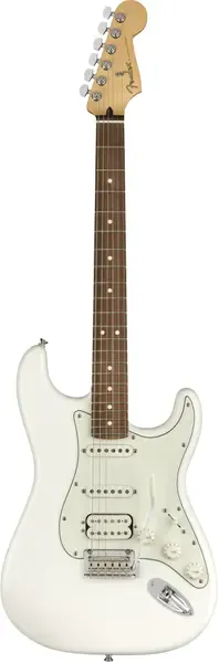 Электрогитара Fender Player Stratocaster HSS Pau Ferro FB Polar White