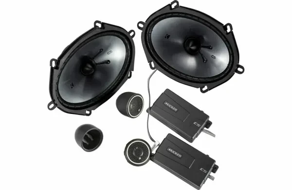 KICKER 550W 6x8" CSS 2-Way Component Car Stereo Speaker System | 46CSS684