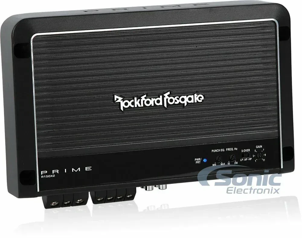 Автомобильный усилитель Rockford Fosgate R150X2 Prime, 2-канальный, Class AB