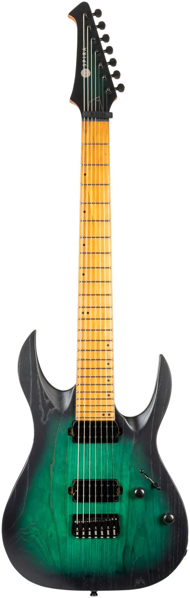 Электрогитара Spira Guitars S-607 Open-Grain Ash Green