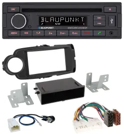 Blaupunkt USB DAB CD Bluetooth MP3 Autoradio für Toyota Yaris (11-14) - schwarz