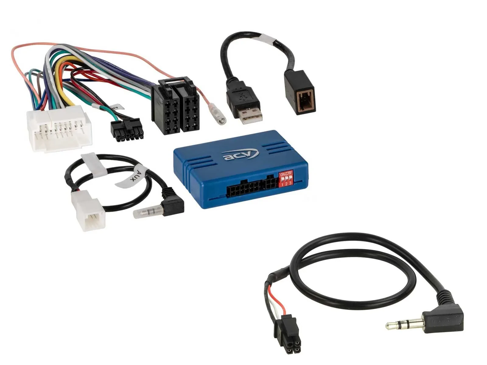 ACV Lenkradadapter für Suzuki Ignis Jimny Swift SX4 Vitara 20 Pin Sony Kenwood 2