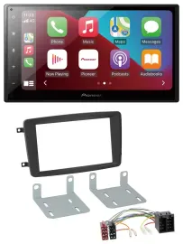 Pioneer USB MP3 DAB 2DIN Bluetooth Autoradio für Mercedes C-Klasse CLK Viano Vit
