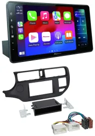 Pioneer Bluetooth DAB MP3 USB Autoradio für Kia Rio (UB 2011-2014) schwarz