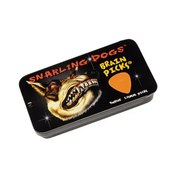 Медиаторы D'Andrea Snarling Dog Brain 351 Orange 1.14 (12 штук)