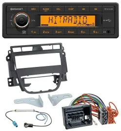 Автомагнитола Continental 1 DIN, USB, AUX, MP3, для Opel Meriva B (с 2010)