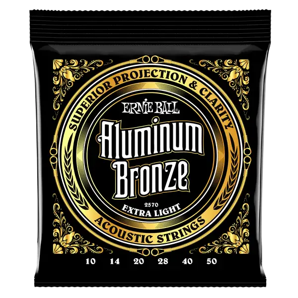 Струны для акустической гитары Ernie Ball 2570 Aluminum Bronze 10-50