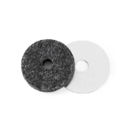 HH-02 HiHat Set, Metall/Filz, Ersatzteil Drums, Passend alle Hi-Hat-Ständer