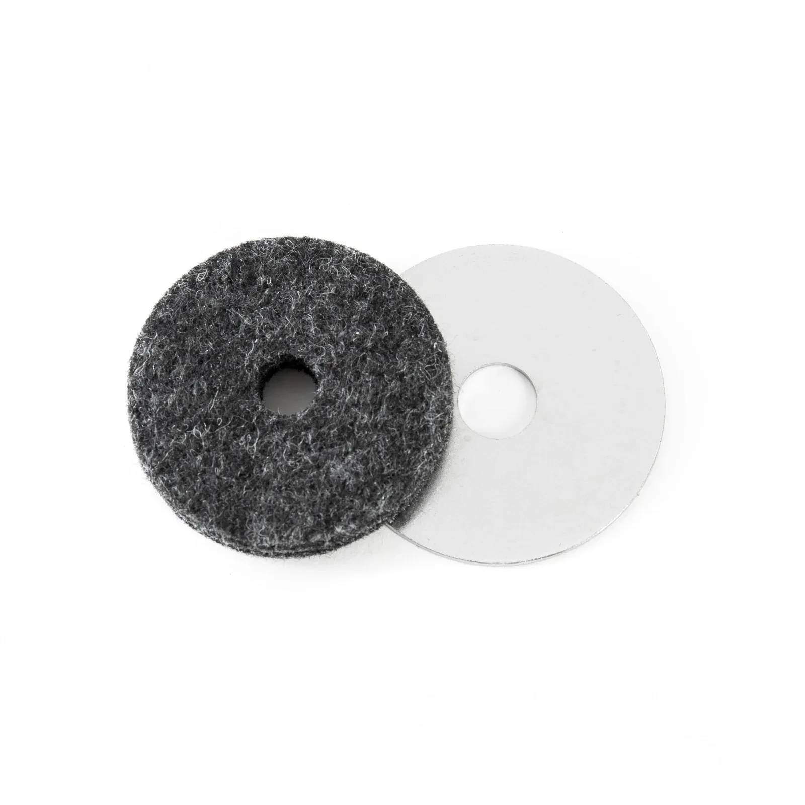 HH-02 HiHat Set, Metall/Filz, Ersatzteil Drums, Passend alle Hi-Hat-Ständer