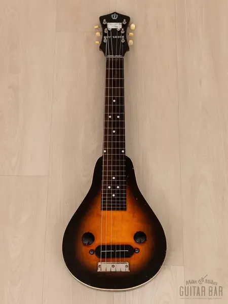 Слайд-гитара Recording King by Gibson Roy Smeck AB104 Vintage Lap Steel USA 1938 w/Tweed Case