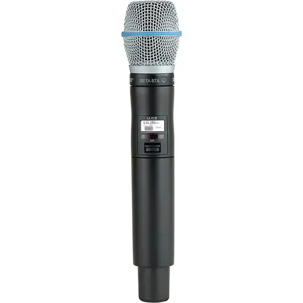 Передатчик для радиосистемы Shure ULXD2/B87A Wireless Handheld Mic Transmitter w/BETA 87A Mic Cartridge V50