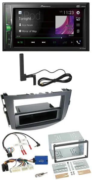 Pioneer MP3 DAB Lenkrad 2DIN Bluetooth Autoradio für Toyota RAV 4 ab 2011 28 Pin
