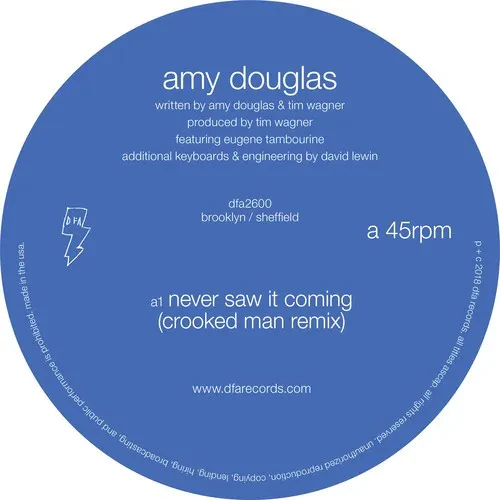 Виниловая пластинка Amy Douglas - Never Saw It Coming [New Vinyl LP]