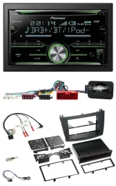Автомагнитола Pioneer 2DIN, Bluetooth, DAB, USB, CD для Mazda 3 (2009–2013), с CAN-Bus и поддержкой кнопок на руле
