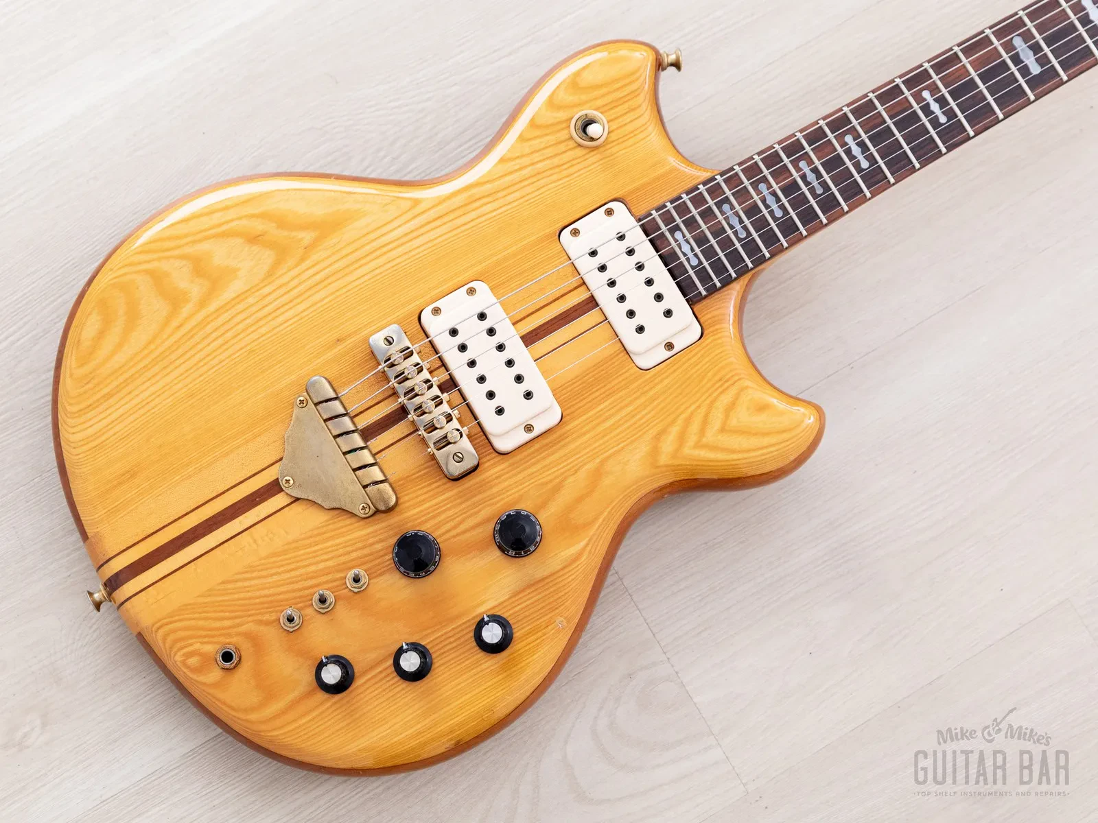 Б/У электрогитара Greco GO1200 Speed Way 1978, сквозной гриф, Япония