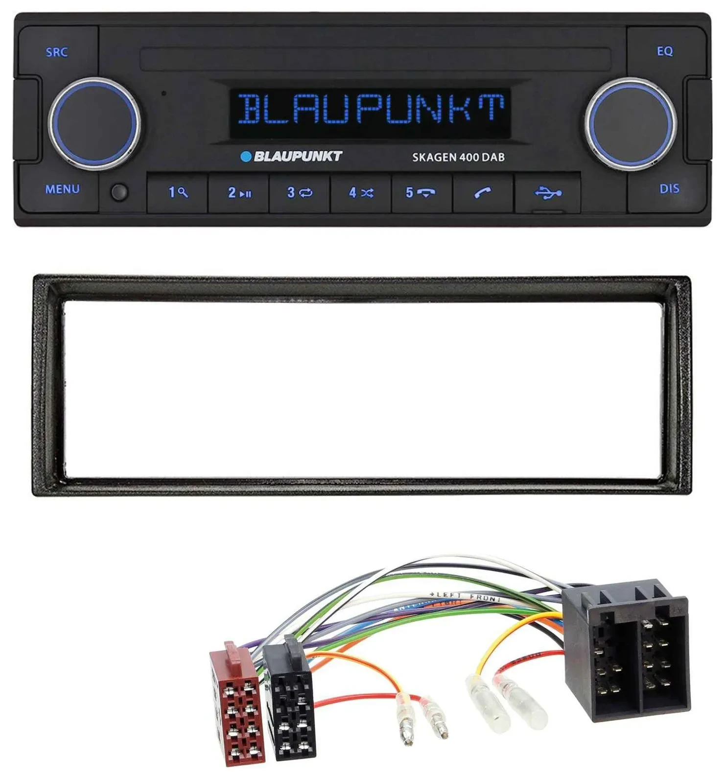 Blaupunkt DAB USB Bluetooth MP3 Autoradio für VW Golf 2 83-92 Jetta II 84-92 T4