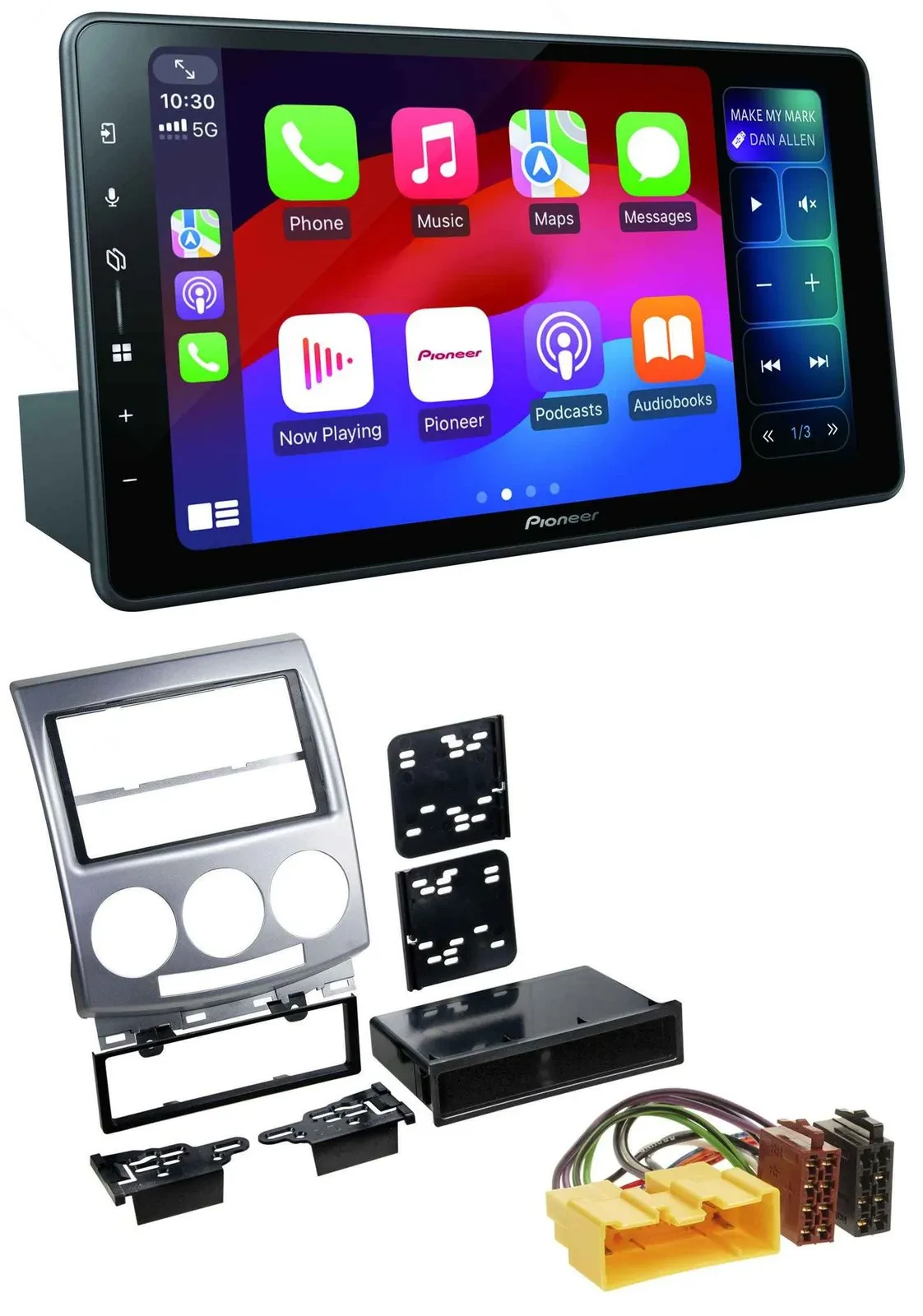 Pioneer Bluetooth DAB MP3 USB Autoradio für Mazda 5 (2005-2010)