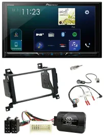 Pioneer Lenkrad Bluetooth USB 2DIN DAB Autoradio für Hyundai Santa Fe 07-12