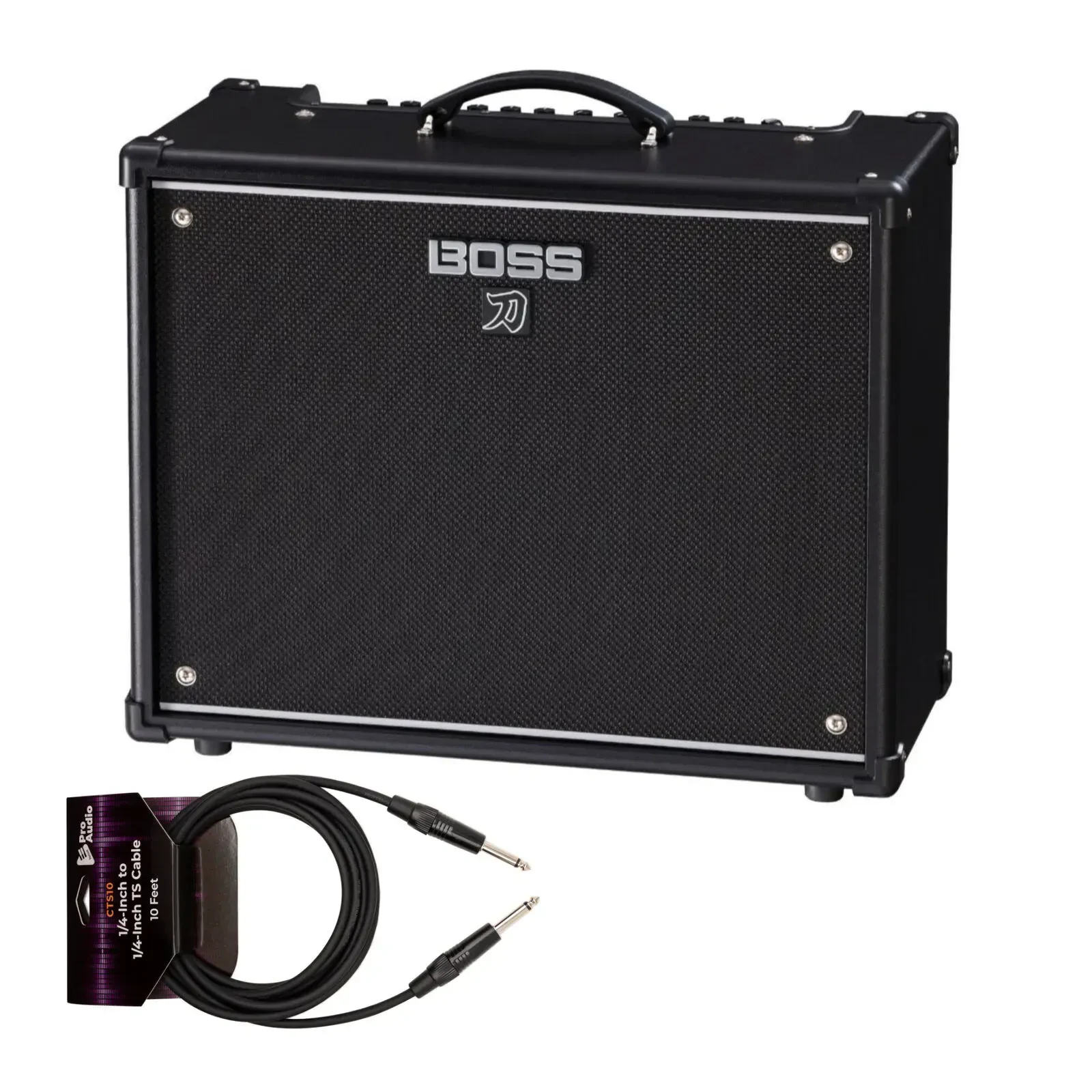 Гитарный комбоусилитель Boss Katana-100 Gen 3 100W 1x12" черный (набор)