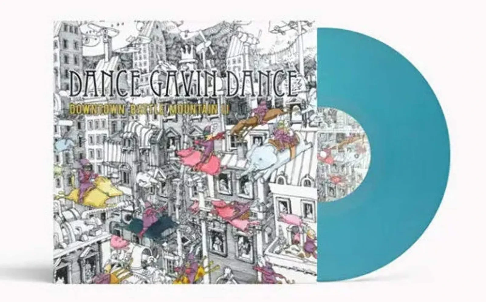 Dance Gavin Dance - Downtown Battle Mountain II [Blue Vinyl] NEW Vinyl