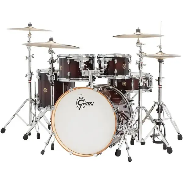 Ударная установка акустическая Gretsch Drums Catalina Maple 5-Piece Shell Pack 20" Bass Drum Deep Cherry Burst