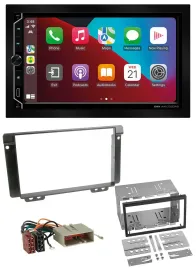 ESX 2DIN DAB USB MP3 Bluetooth Autoradio für Land Rover Freelander 2004-2006