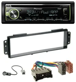 Автомагнитола Pioneer DAB, USB, MP3, AUX, CD для Kia Picanto (2008–2011)