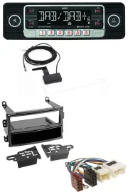 Dietz DAB Bluetooth USB MP3 Autoradio für Nissan 350Z Roadster 2003-2005